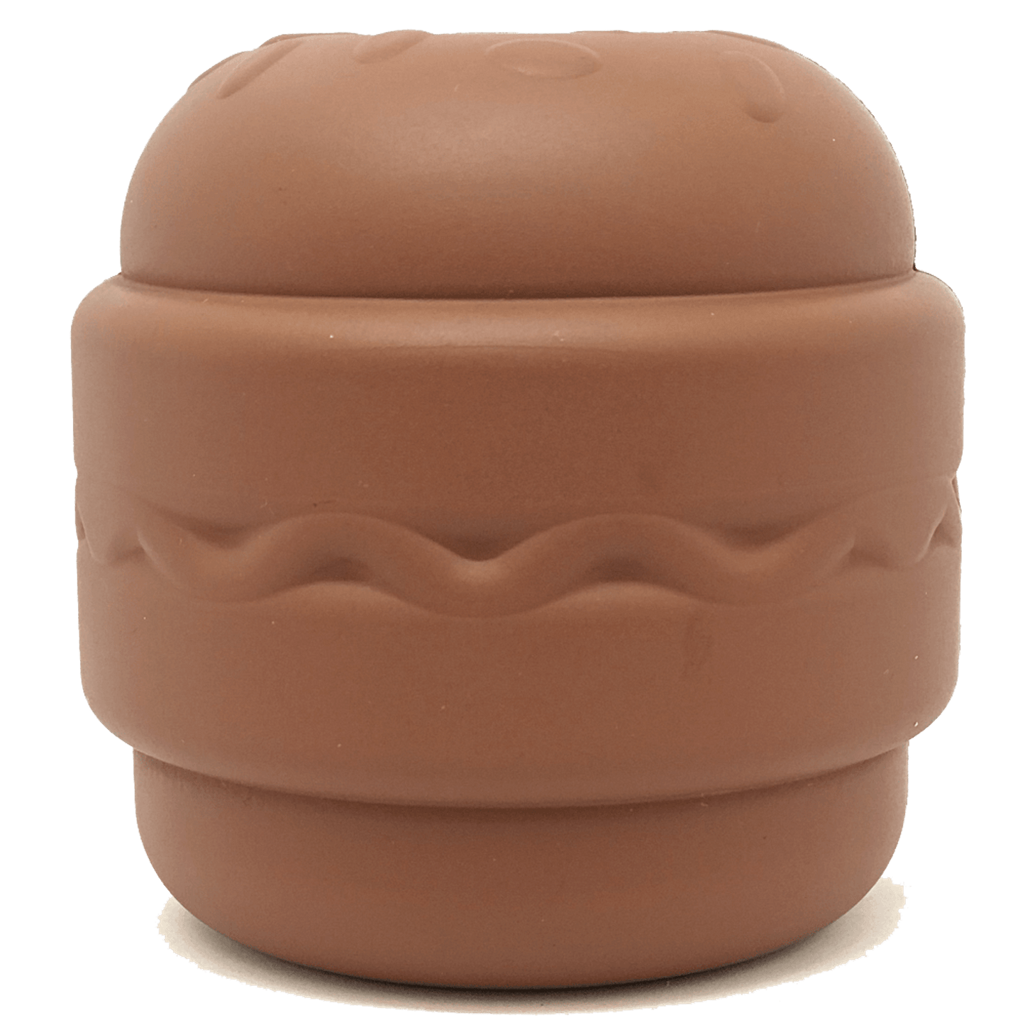 Durable Hamburger Chew Toy and Treat Dispenser for Dogs-2
